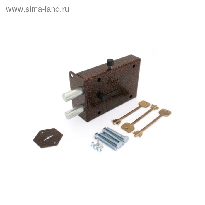 Замок накладной «Сенат», 484, ЗГС-4-1, б/о, 3 ключа