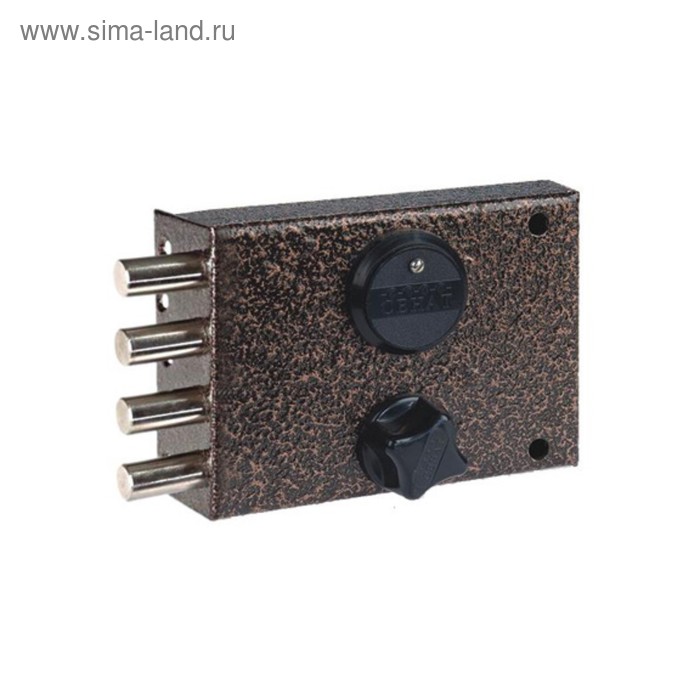 Замок накладной «Сенат», ЗНС3-6, 260, без ответной планки, 3 ключа