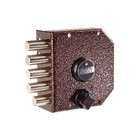 Замок накладной "Сенат", ЗНСЗ-4 (ЗНСЗ 3-3), 093, без ответной планки, 3 ключа - фото 14179926