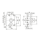 Замок накладной "Сенат", ЗНСЗ-4 (ЗНСЗ 3-3), 089, 3 ключа - фото 14179929