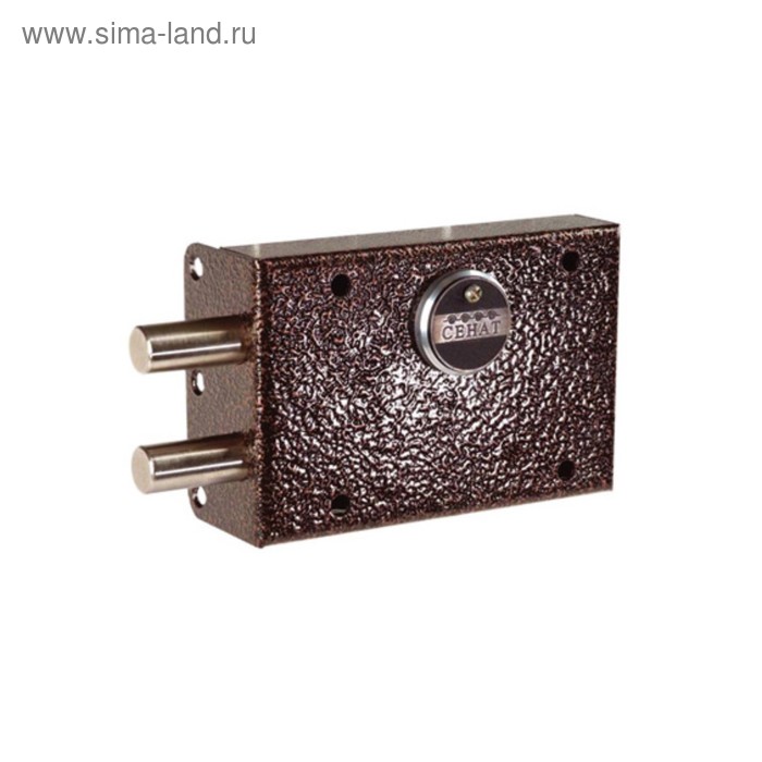 Замок накладной «Сенат», ЗНС 4-2, 109, двухсторонний, 3 ключа