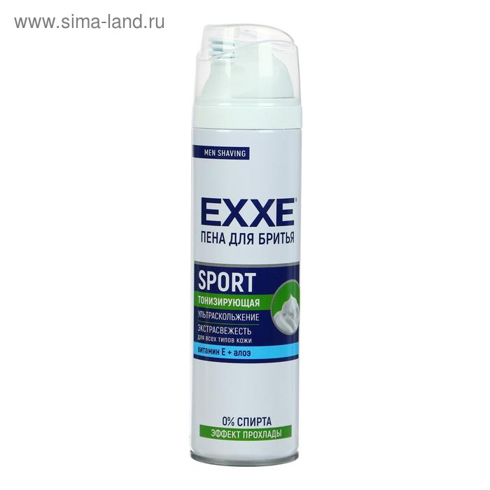 Пена для бритья Exxe Sport Energy Cool Effect, тонизирующая, 200 мл - Фото 1
