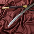 Шашка кавказская, сувенирная "Шамиль" наборный-кожа/латунь - фото 24621975