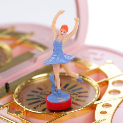 Шкатулка музыкальная механическая "Пианино с цветами" МИКС 9,5х17х12,5 см