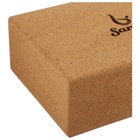 Блок для йоги Sangh, 15×22×7 см, пробка - Фото 8