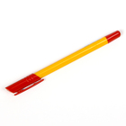 Ручка шариковая, 1.0 мм, стержень красный, корпус жёлтый треугольный, Good - Фото 1