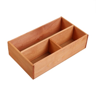 Ящик для хранения, 20.5×34.5×10 см, деревянный