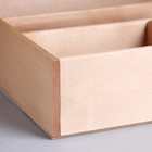 Ящик деревянный 34.5×30×10 см подарочный комодик - фото 9846162