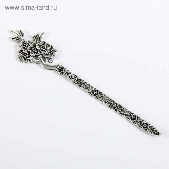 Закладка сувенирная для книг металл Сакура - Фото 1