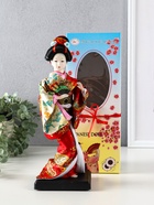 Кукла коллекционная «Гейша с веером», 27×9.5×9.5 см, МИКС - Фото 6