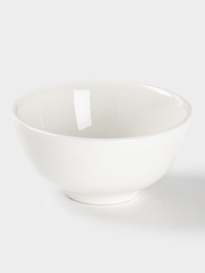 Салатник толстостенный Доляна White Label, 170 мл, d=10 см, фарфор, белый