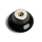 Ручка-кнопка BOWL Ceramics 002, d=38, керамическая, черная - Фото 6