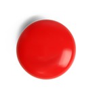 Ручка-кнопка BOWL Ceramics 002, d=38, керамическая, красная - Фото 3