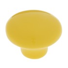 Ручка-кнопка Ceramics 002, керамическая, желтая - фото 8620968