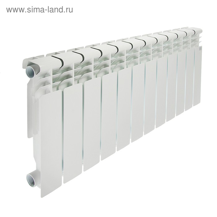Радиатор алюминиевый STI, 350 х 80 мм, 12 секций - Фото 1