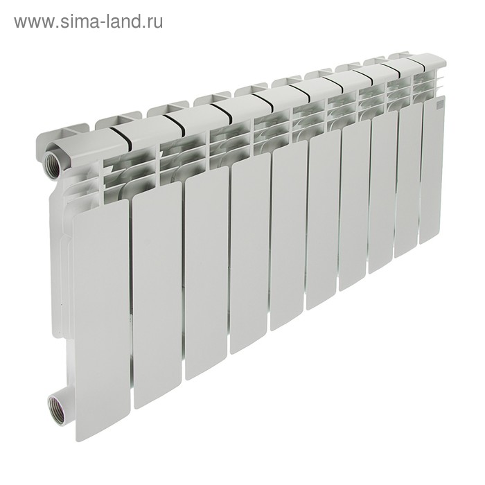 Радиатор биметаллический STI, 350 х 80 мм, 10 секций - Фото 1