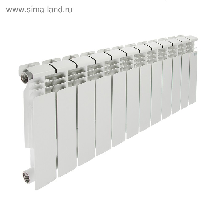 Радиатор биметаллический STI, 350 x 80 мм, 12 секций - Фото 1