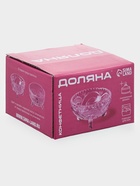 Конфетница Доляна «Венеция», 200 мл, 10×6 см, на ножках, стекло, прозрачная - Фото 6