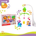 Мобиль музыкальный на кроватку «Домик. Джунгли №2», заводной - Фото 4