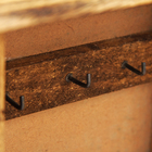 Ключница дерево "Пёсик" 8х18х28 см - Фото 3