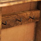 Ключница дерево "Узоры" 8х18х28 см - Фото 3