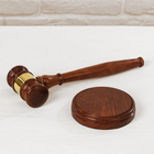 Сувенир «Судейский молоток», 29.5×12.5×7 см, дерево - Фото 2