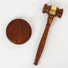 Сувенир «Судейский молоток», 29.5×12.5×7 см, дерево - Фото 3