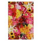 Блокнот А5, 70 листов на клею "Цветочный ковер", твердая обложка, глянцевая ламинация - Фото 1