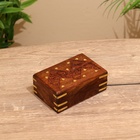 Шкатулка «Волна», 15×10×6 см, дерево - Фото 1