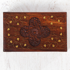 Шкатулка «Большой цветок», 13×20×6 см, дерево - Фото 3