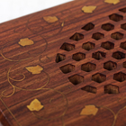 Шкатулка «Резной овал», 13×20×6 см, дерево - Фото 4