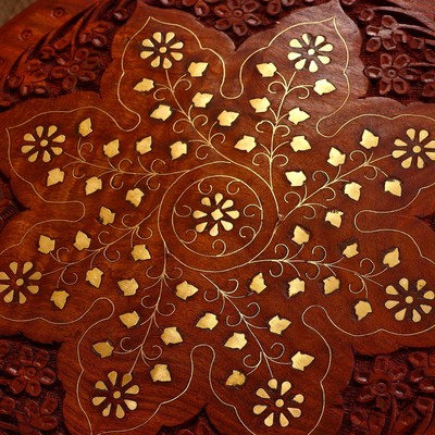 Стол «Цветок», 30×30×63 см, дерево