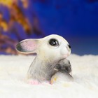 Садовая фигура "Зайка с зайчонком" 14х8х7см - Фото 5