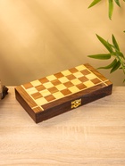 УЦЕНКА Шахматы, 25×25×4 см, дерево шишам - Фото 2