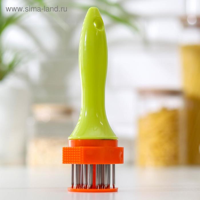 Тендерайзер для мяса Доляна «Космос», 18,5 см, цвет МИКС - Фото 1