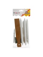 Набор инструментов для растушёвки, 8 предметов, 1 наждачка-12 листов, 1 ластик-клячка - Фото 4