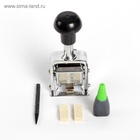 Нумератор 6 разрядный, металлический, автоматический - Фото 3