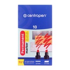 Маркер перманентный Centropen 8510, чёрный, узел 5.0 мм, линия 2.5 мм - Фото 11