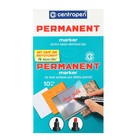 Маркер перманентный Centropen 8510, чёрный, узел 5.0 мм, линия 2.5 мм - Фото 8