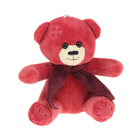 Мягкая игрушка "Медведь с шарфом", 17 см, МИКС - Фото 4