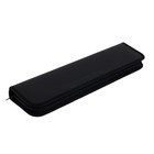 Пенал для кистей, 380 x 90 мм, ФК-3, кожзам, чёрный - Фото 2