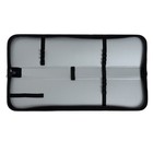 Пенал для кистей, 380 x 90 мм, ФК-3, кожзам, чёрный - Фото 4