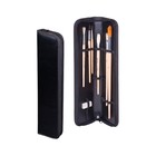 Пенал для кистей, 380 x 90 мм, ФК-3, кожзам, чёрный - Фото 5