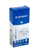 Ручка капиллярная для черчения Centropen 2631, чёрный стержень, узел 0.1 мм - Фото 6