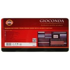 Художественный набор Koh-I-Noor 8891, GIOCONDA, 39 предметов в металлическом пенале - Фото 2