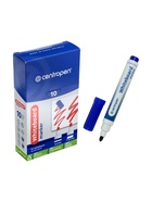 Маркер для доски Centropen 8559, узел 5.0 мм, ширина линии 2.5 мм/1-4.6 мм, спиртовой, синий - Фото 4