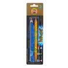 Набор Magic, 3 предмета, Koh-I-Noor 9038: карандаш, восковой мелок, карандаш в лаке - фото 8621977
