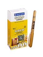 Маркер для декора Centropen 2690, перманентный, узел 3.8 мм, линия 1.5-3.0 мм, золотой - Фото 1