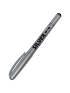 Маркер перманентный для декора 3.8 мм Centropen 2690, линия 1.5 - 3.0 мм, цвет серебристый 2468349 - фото 7494953