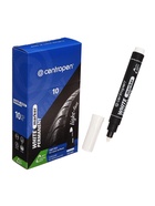 Маркер перманентный Centropen 8586, белый, узел 5.0 мм, линия 2.5 мм - Фото 3